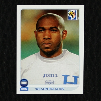 Wilson Palacios Panini Sticker No. 608 - South Africa 2010