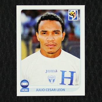 Julio Cesar Leon Panini Sticker No. 615 - South Africa 2010