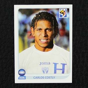 Carlos Costly Panini Sticker No. 618 - South Africa 2010