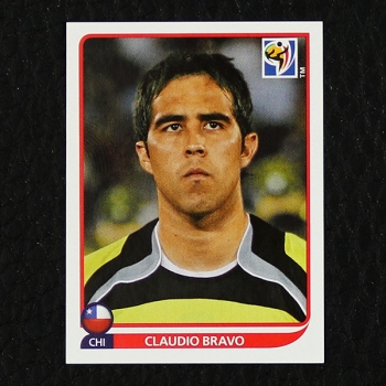 Claudio Bravo Panini Sticker No. 621 - South Africa 2010