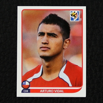 Arturo Vidal Panini Sticker No. 625 - South Africa 2010