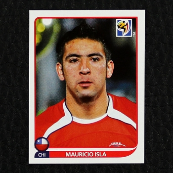 Mauricio Isla Panini Sticker No. 627 - South Africa 2010