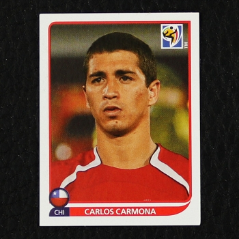Carlos Carmona Panini Sticker No. 629 - South Africa 2010