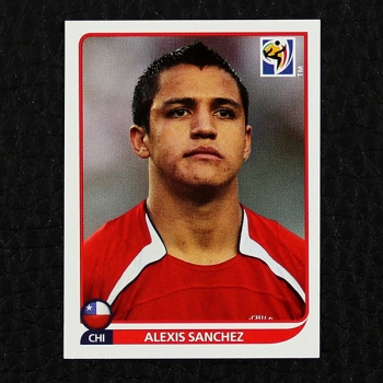 Alexis Sanchez Panini Sticker No. 634 - South Africa 2010