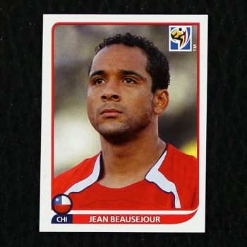 Jean Beausejour Panini Sticker No. 637 - South Africa 2010