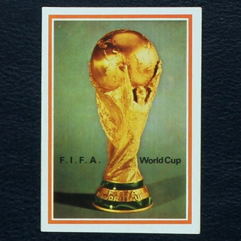 WM Pokal Sticker No. 4 Panini - München 74