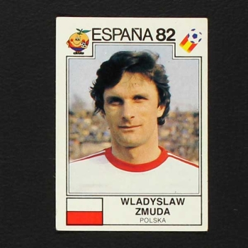 Espana 82 Nr. 058 Panini Sticker Wladyslaw Zmuda