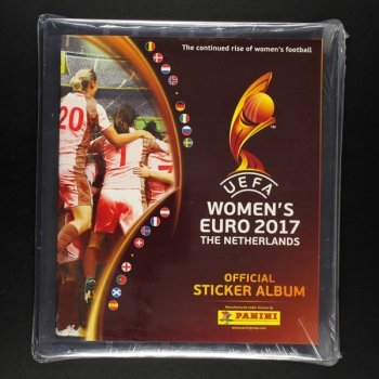 Euro 2017 Womens Panini Sticker Album komplett