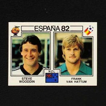 Espana 82 No. 427 Panini sticker Wooddin - van Hattum