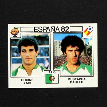 Espana 82 Nr. 107 Panini sticker Yahi / Dahleb