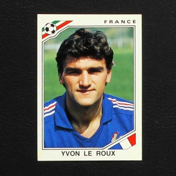 Mexico 86 Nr. 170 Panini Sticker Yvon le Roux