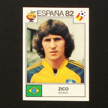 Espana 82 No. 375 Panini sticker Zico