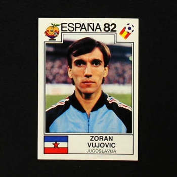 Espana 82 No. 313 Panini sticker Zoran Vujovic
