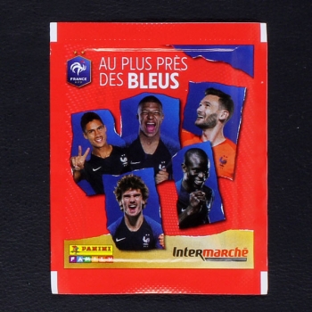Au plus pres des Bleus Panini Sticker Tüte