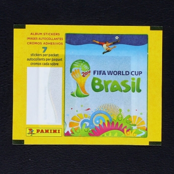 Brasil 2014 Panini Tüte USA Version ohne Barcode