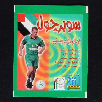 Euro 2000 Panini Sticker Tüte - 2x Palestina Version