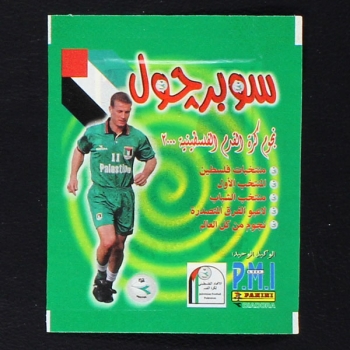 Euro 2000 Panini Sticker Tüte - 2x Palestina Version