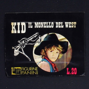 Kid il monello del West 1974 Panini Sticker Tüte