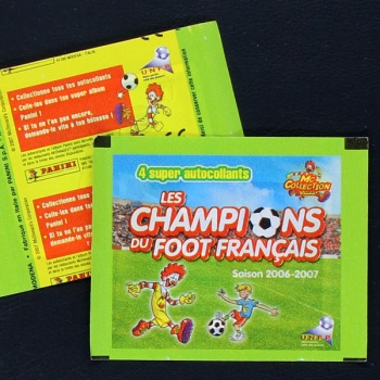 Les Champions du Foot Francais 2006 Panini Tüte