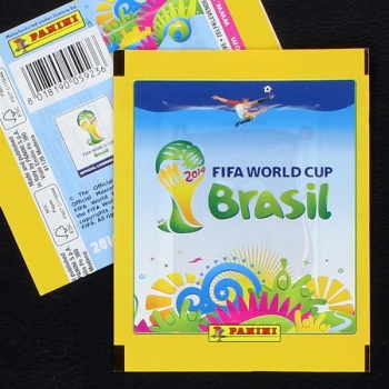 Brasil 2014 Panini Sticker Tüte Engische Version