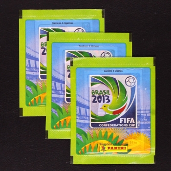 Confederations Cup 2013 Panini 3 Brasil Versions