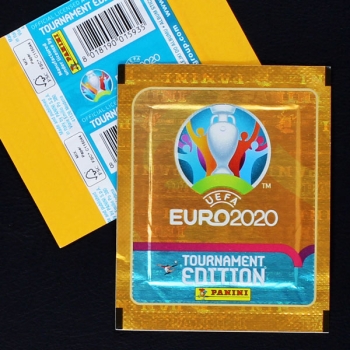 Euro 2020 Tournament Panini Sticker Tüte Version England