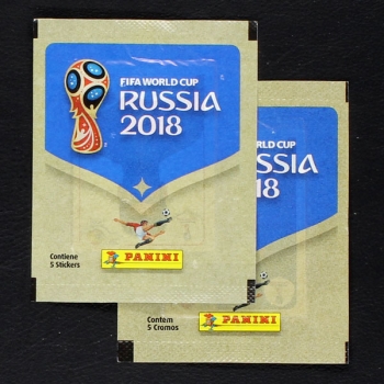 Russia 2018 Panini Sticker Tüte Mexico Version