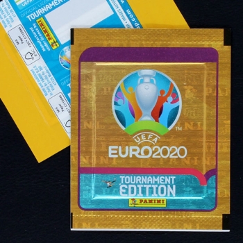 Euro 2020 Tournament Panini sticker bag without barcode England