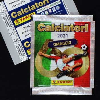 Calciatori 2021 Panini Sticker Tüte Omaggio Version