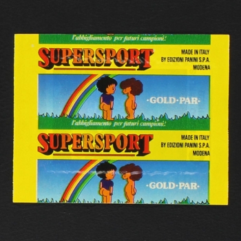 Supersport Seul 1988 Panini Sticker Tüte - Mike Tyson
