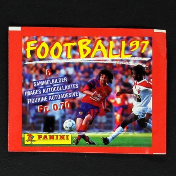 Football 97 Panini sticker bag