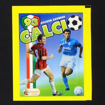 Calcio 1993 Merlin Sticker Tüte - Version 1