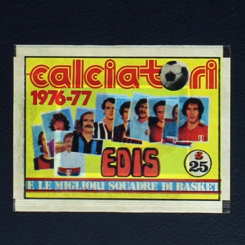 Calciatori 1976 Edis sticker bag