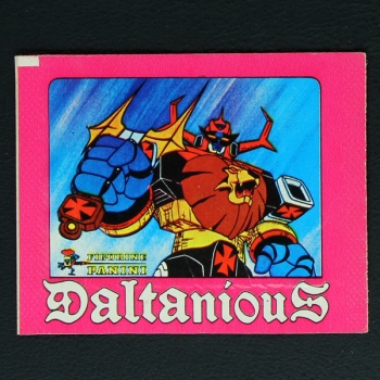 Daltanious 1981 Panini sticker bag