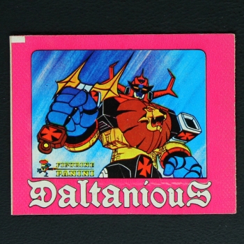 Daltanious 1981 Panini Sticker Tüte