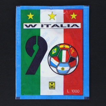 Italia 90 Masters Edizioni bag with stickers and toys