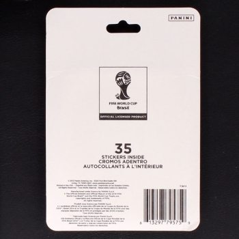 Brasil 2014 Panini Sticker Tüten - US Blister Version