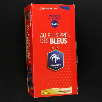 Au plus pres des Bleus Panini Sticker Box