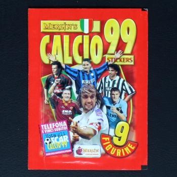 Calcio 1999 Merlin Sticker Tüte