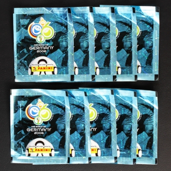 Germany 2006 Panini Tüte - glänzende Version - 10x