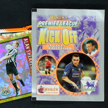 Kick Off 97 Premier League Merlin Sticker Tüte