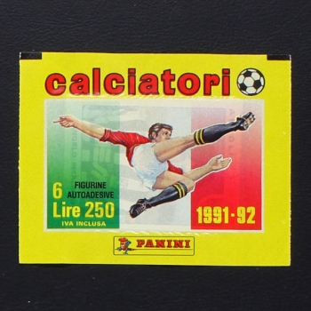 Calciatori 1991 Panini Sticker Tüte