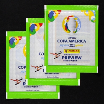 Copa America 2021 Preview Panini Tüten Chile Version