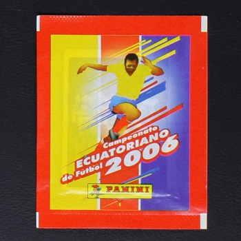 Campeonato Ecuatoiano de Futbol 2006 Panini Sticker Tüte Ecuador