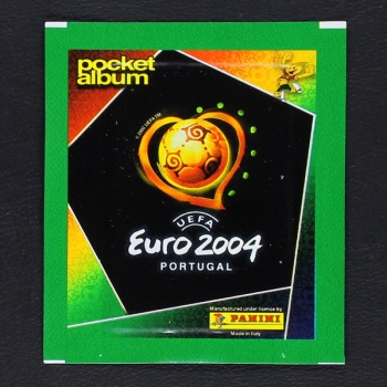 Euro 2004 Panini Sticker Tüte Pocket Variante
