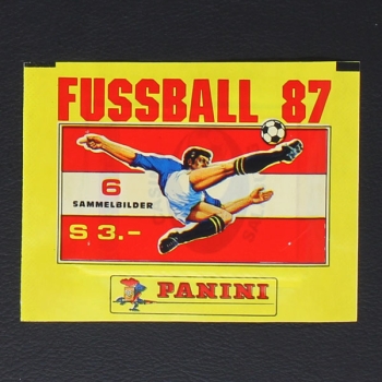 Fußball 1987 Panini Sticker Tüte Österreich
