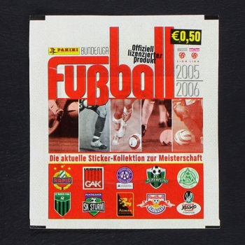 Fußball 2005 Panini Sticker Tüte Österreich