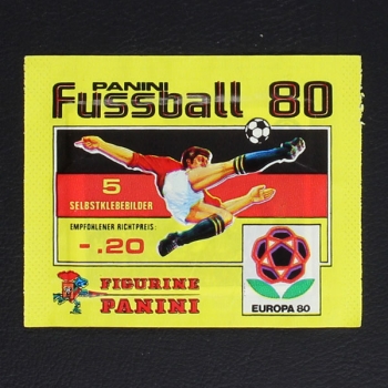 Fußball 80 Panini Sticker Tüte