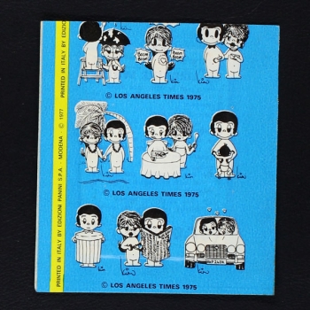 Love is... Panini sticker bag Version 1977