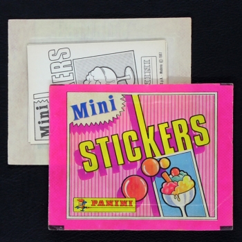 Mini Stickers 1987 Panini Sticker Tüte